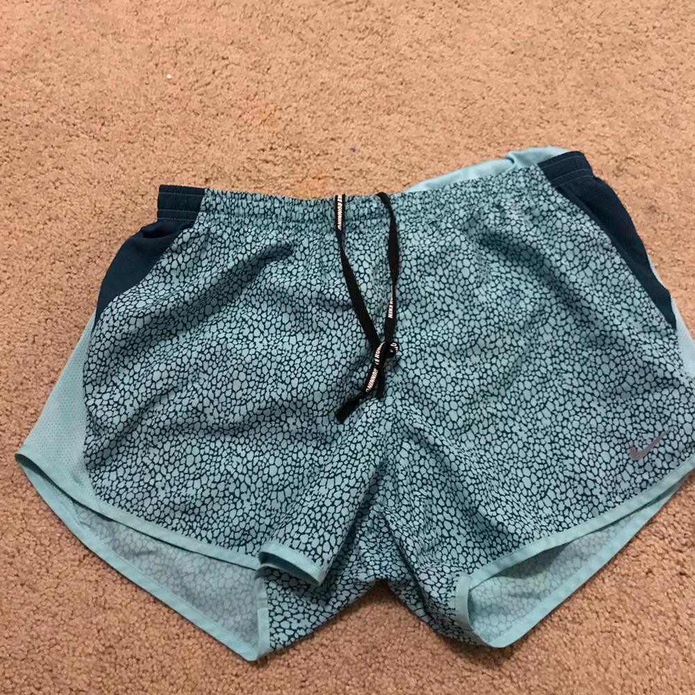 Teal Nike shorts